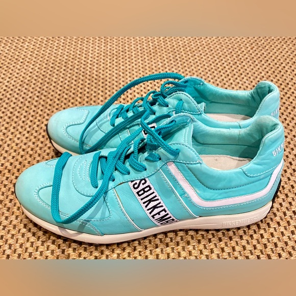 Bikkembergs Green Suede Sneakers for Women size 40. / 9 - Picture 12 of 17